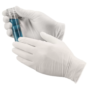 Exam Grade Latex Gloves - Powder-Free, Medium
