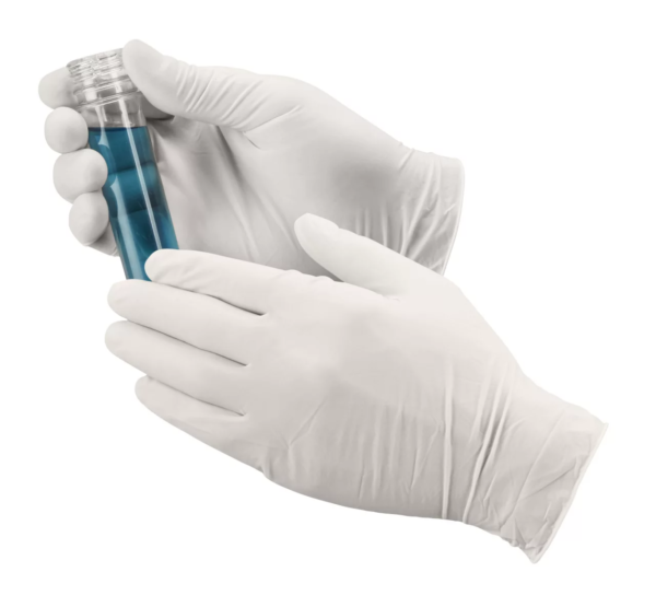 Exam Grade Latex Gloves - Powder-Free, Medium